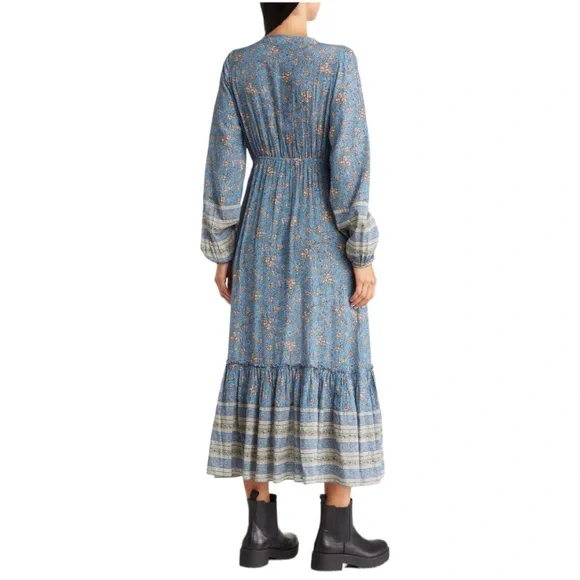 Veronica Beard Kameya Floral Midi Dress - Picture 9 of 12